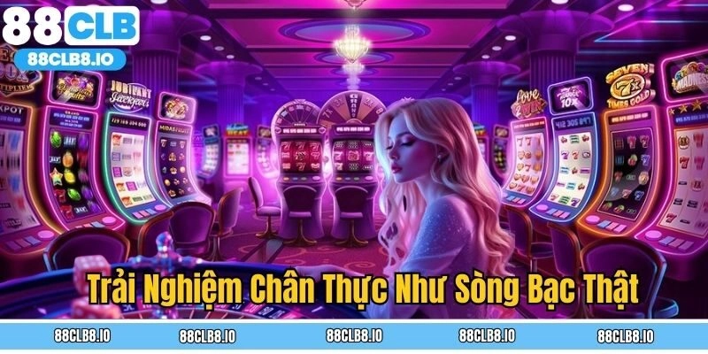 Trải nghiệm chân thực như sòng bạc
